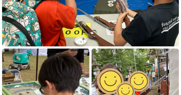 お祭りに行ってきました！